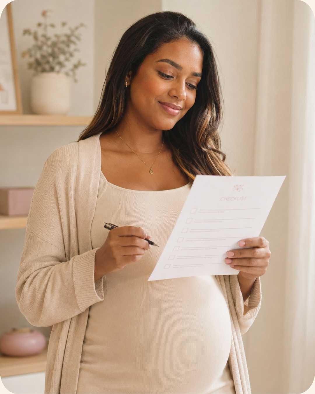 Follow the checklist for each phase at the right time